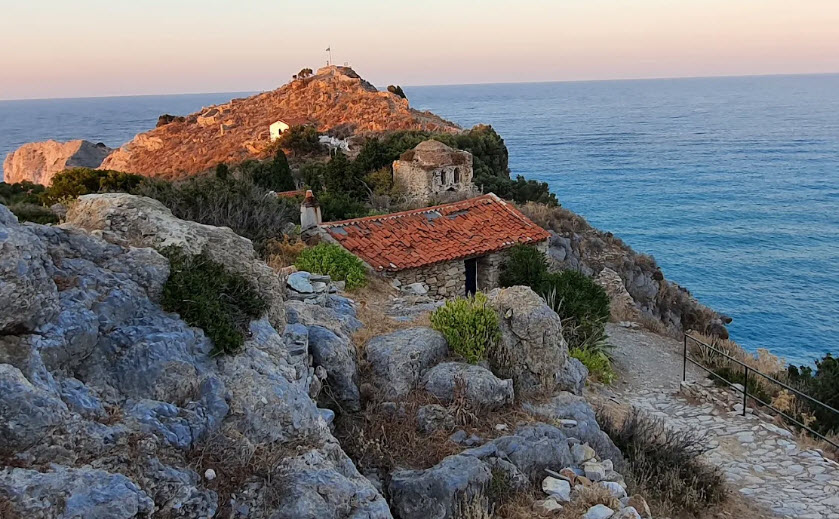 Byzantine Castle of Skiathos, Greece